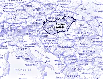 map of central europe