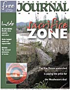 Cover of the January 16, 2003 North Coast Journal