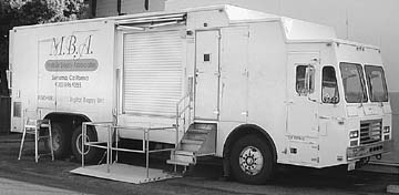 [photo of mobile biopsy unit]