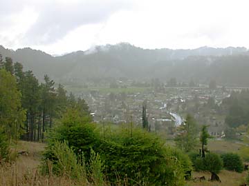 [View of Rio Dell from hills above the town]
