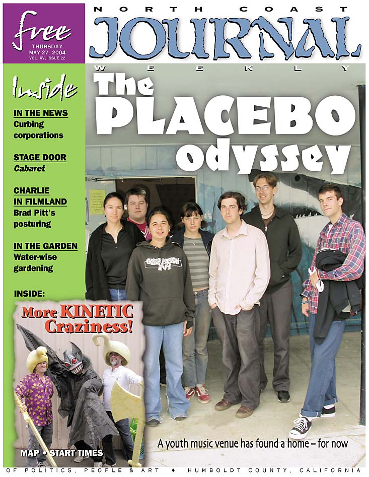 Cover of the May 27, 2004 North Coast Journal