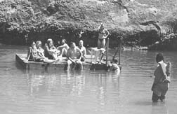 [photo of kids at swimming hole]