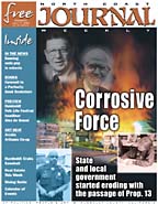 Cover of the July 17, 2003 North Coast Journal