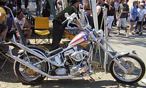 Easy Rider replica motorcycle