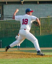 pitcher winding up