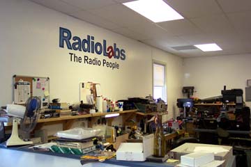 [interior of RadioLabs office]