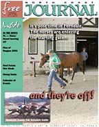 Cover of the August 9, 2001 North coast Journal