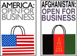America: Open for business and Afghanistan: Open for business