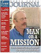 Cover of the Sept. 18, 2003 North Coast Journal