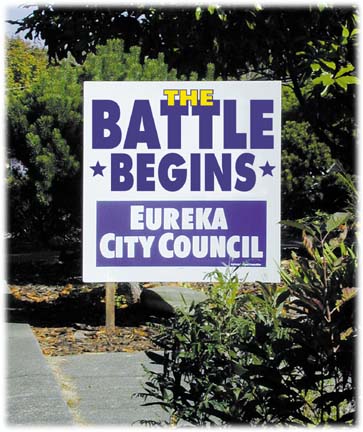 The Battle Begins - Eureka City Council