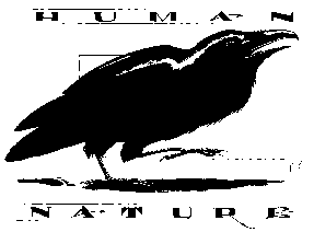 [Human Nature logo with raven]
