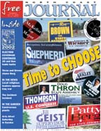 Cover of the October 31, 2002 North Coast Journal