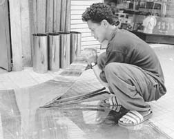 [photo of muffler maker]