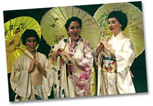 photo of the cast of Mikado