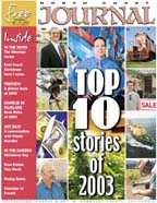 Cover of the Dec. 25, 2003 North Coast Journal