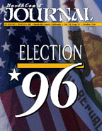 Cover of the October 1996 North Coast Journal