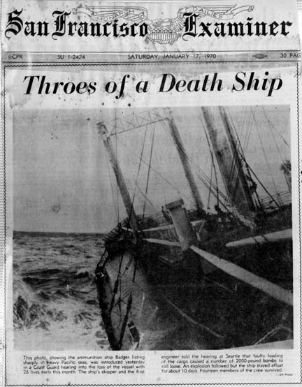 San Francisco Examiner clipping