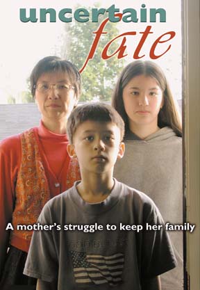 Uncertain fate: A mother's struggle to keep her family {photo of Linda Nelson and children Josh and Elizabeth