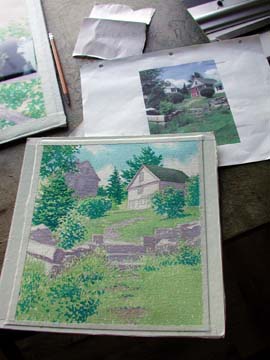 watercolor landscape studies