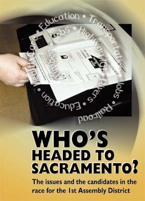 Who's headed to Sacramento? The issues and the candidates in the race for the 1st Assembly District