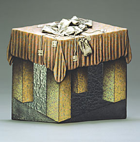 photo of Loius Marak's work "Tea Bag Table" 1991