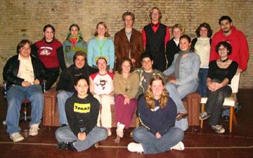 Cast photo, teen production of You Can't Take It With You