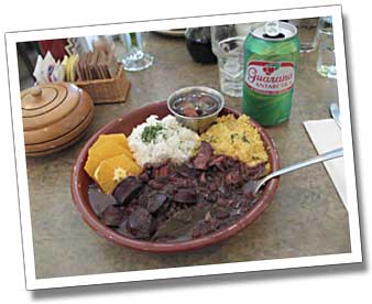 photo of dish of Feijoada from Cafe Brasil