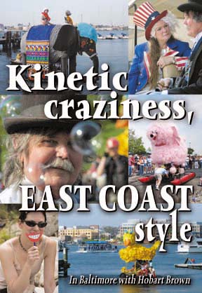 KINETIC CRAZINESS, EAST COAST STYLE: In Baltimore with Hobart Brown