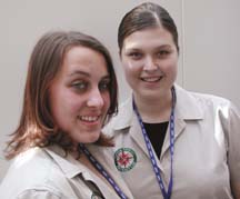 two female students