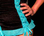 Photo of exotic dancer's lingerie