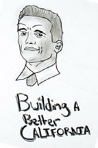 a poster supporting the Governor