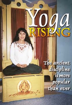 Yoga rising: The ancient discipline is more popular than ever (photo of Elsa Ruvio in lotus position)
