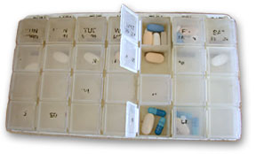 photo of Tommie's medication.