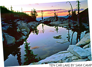 photo of Ten Car Lake by Sam Camp