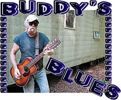 Photo and headline -- musician Buddy Reed