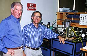 Photo of Sen. Mike Thompson with Lehman