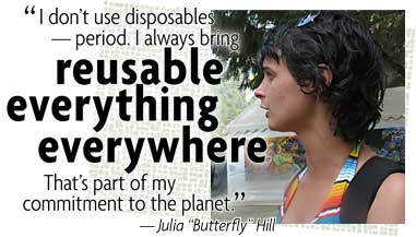 photo of Julia "Butterfly" Hill