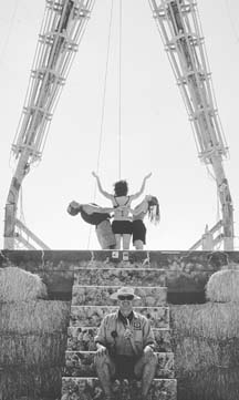 [photo of Ranger on steps]