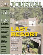 Cover of the Oct. 16, 2003 North Coast Journal