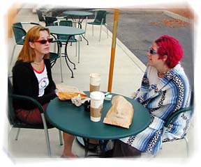 [photo of ladies at Starbucks]