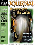 Cover of the October 24, 2002 North Coast Journal