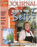 Cover of the November 1, 2001 North Coast Journal