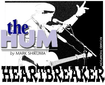 Heading: Heartbreaker, the Hum by Bob Doran, illustration of Richard Thompson