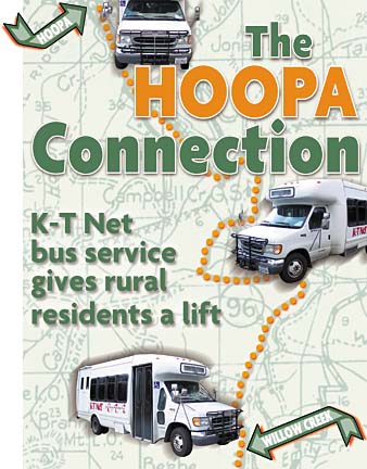 The Hoopa Connection - K-T Net bus service gives rural residents a lift